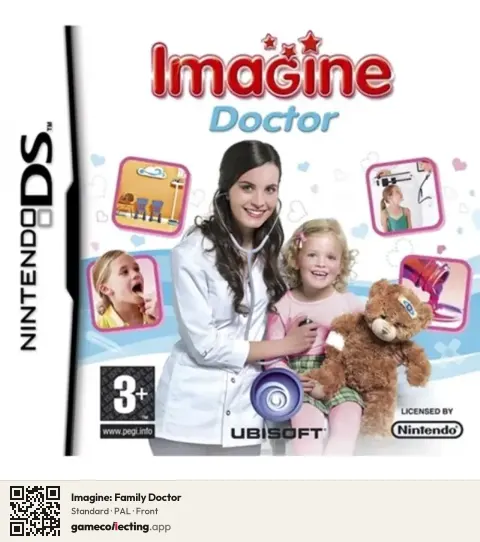 Imagine: Family Doctor Nintendo DS, PAL box front