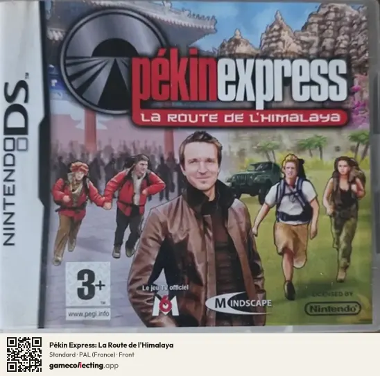 Pékin Express: La Route de l'Himalaya Nintendo DS, France box front