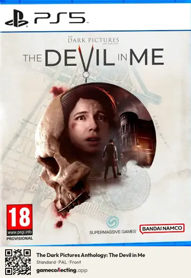 The Dark Pictures Anthology: The Devil in Me PlayStation 5, PAL box front