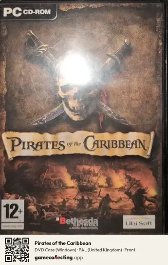Pirates of the Caribbean Computer, United Kingdom box front