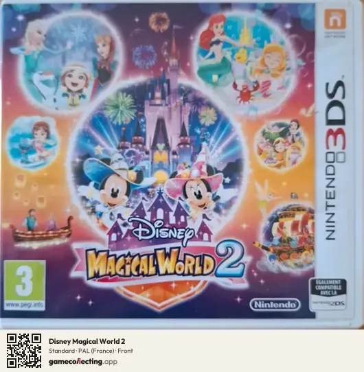 Disney Magical World 2 Nintendo 3DS, France box front