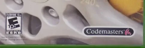 TOCA Race Driver 3, the ESRB box on its front