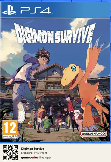 Digimon Survive PlayStation 4, PAL box front