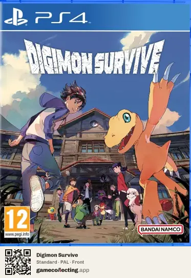 Digimon Survive PlayStation 4, PAL box front