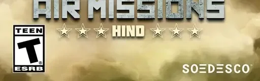 Air Missions: Hind, the ESRB box on its front