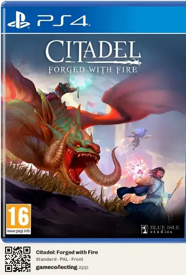 Citadel: Forged with Fire PlayStation 4, PAL box front