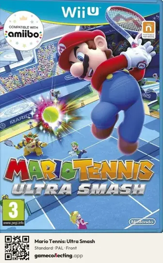 Mario Tennis: Ultra Smash Nintendo Wii U, PAL box front