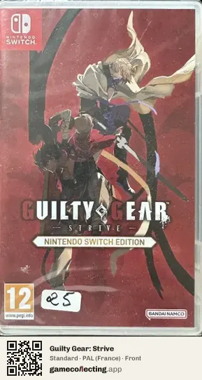 Guilty Gear: Strive Nintendo Switch, France box front