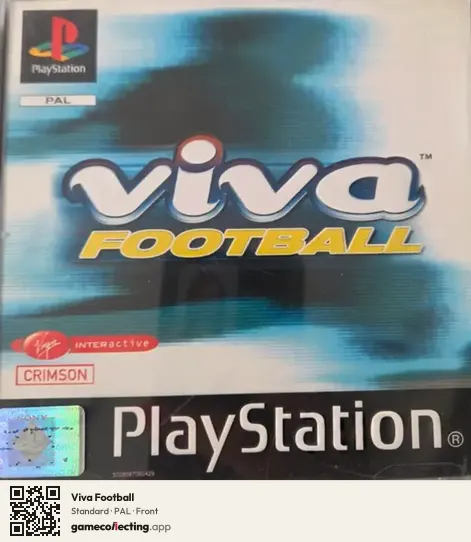 Viva Football PlayStation, PAL box front