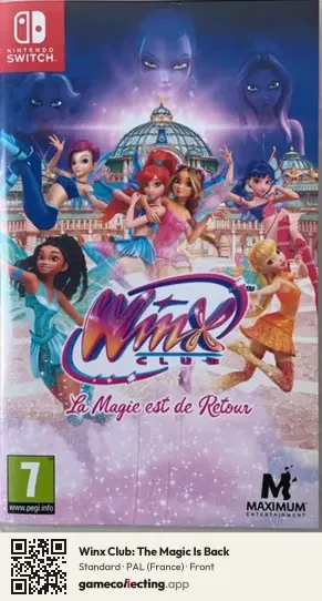 Winx Club: The Magic Is Back Nintendo Switch, France box front