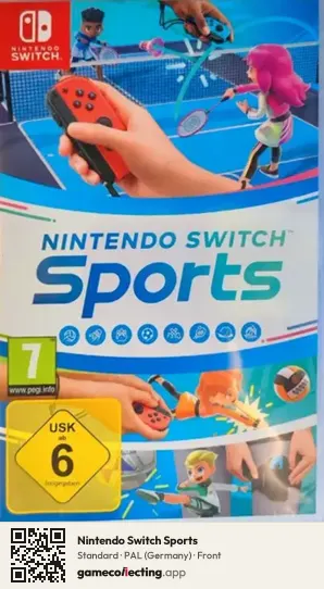 Nintendo Switch Sports Nintendo Switch, Germany box front