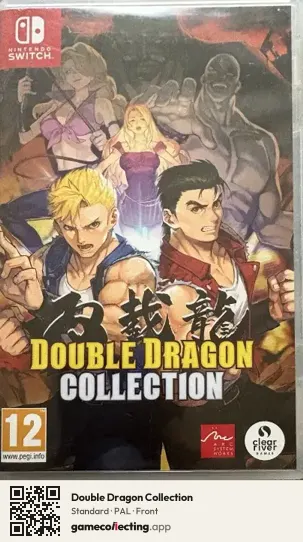 Double Dragon Collection Nintendo Switch, PAL box front