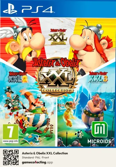 Asterix & Obelix XXL Collection PlayStation 4, PAL box front