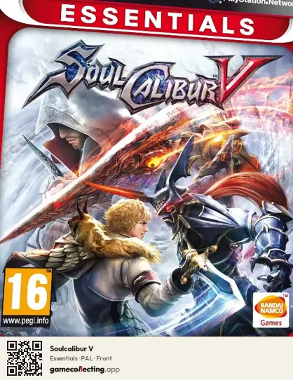Soulcalibur V PlayStation 3, PAL box front
