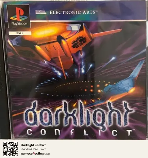 Darklight Conflict PlayStation, PAL box front