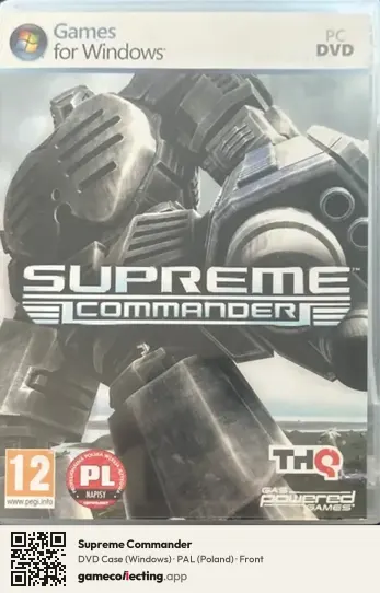 Supreme Commander Computer, Poland box front