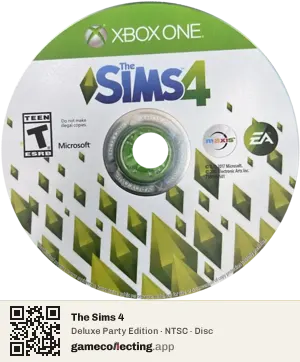 The Sims 4 Xbox One, NTSC disc