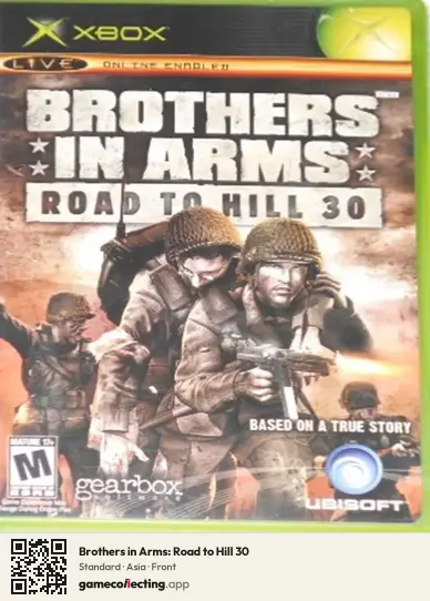 Brothers in Arms: Road to Hill 30 Xbox, Asia box front