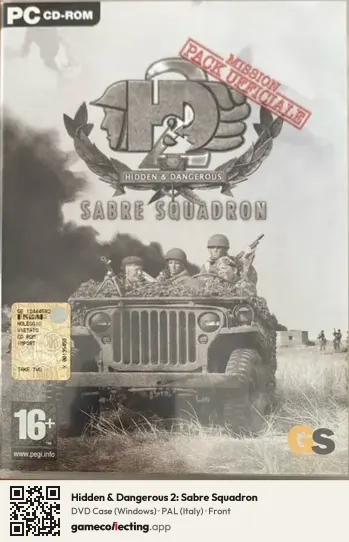 Hidden & Dangerous 2: Sabre Squadron Computer, Italy box front