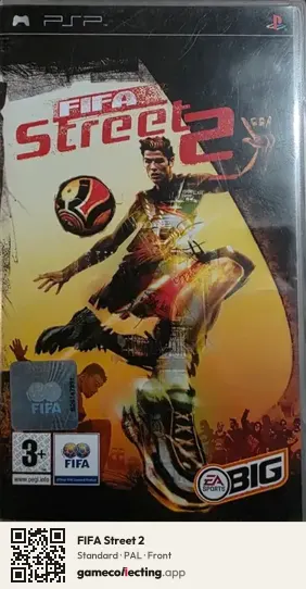 FIFA Street 2 PlayStation Portable, PAL box front