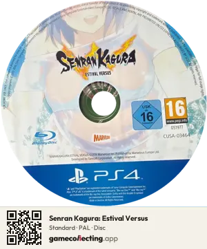 Senran Kagura: Estival Versus PlayStation 4, PAL disc