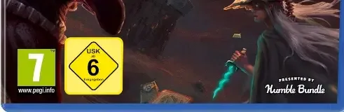 Slay the Spire, the USK square on its front