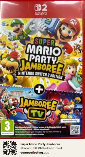 Super Mario Party Jamboree Nintendo Switch 2, Netherlands box front