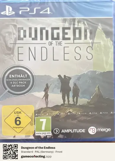 Dungeon of the Endless PlayStation 4, Germany box front