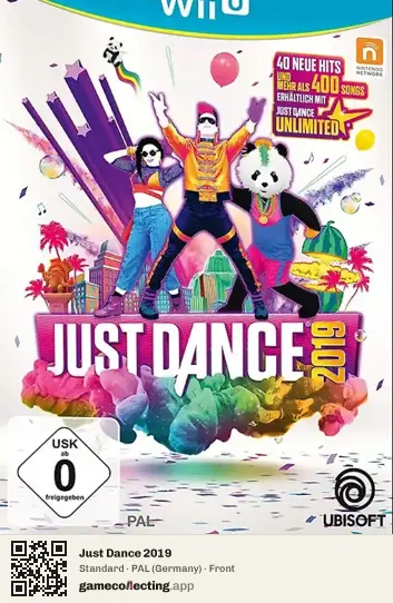 Just Dance 2019 Nintendo Wii U, Germany box front