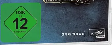 Baldur's Gate and Baldur's Gate II: Enhanced Editions, the USK square on its front