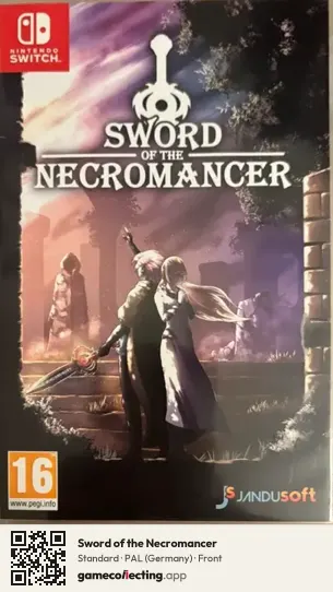 Sword of the Necromancer Nintendo Switch, Germany box front
