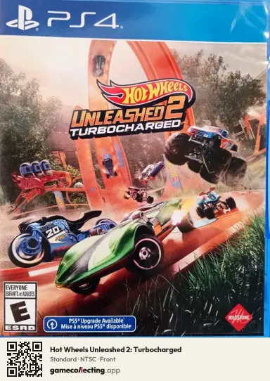 Hot Wheels Unleashed 2: Turbocharged PlayStation 4, NTSC box front