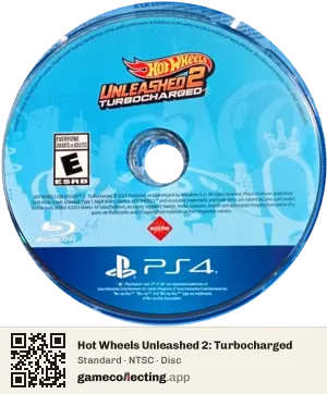 Hot Wheels Unleashed 2: Turbocharged PlayStation 4, NTSC disc