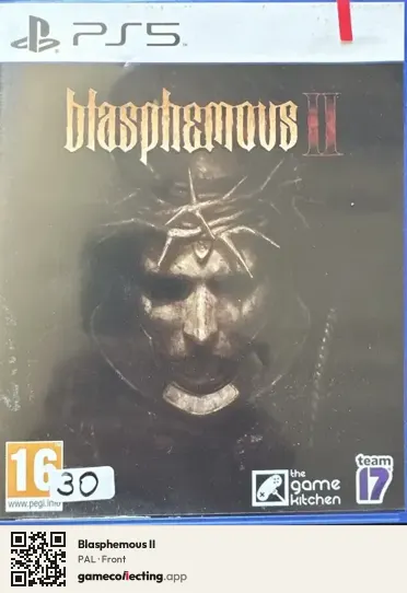 Blasphemous II PlayStation 5, PAL box front