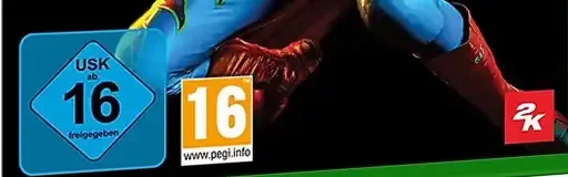 WWE 2K22, the USK square on its front