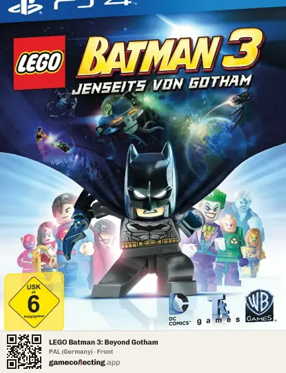 LEGO Batman 3: Beyond Gotham PlayStation 4, Germany box front