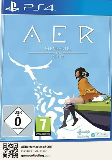 AER: Memories of Old PlayStation 4, PAL box front