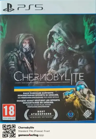 Chernobylite PlayStation 5, France box front
