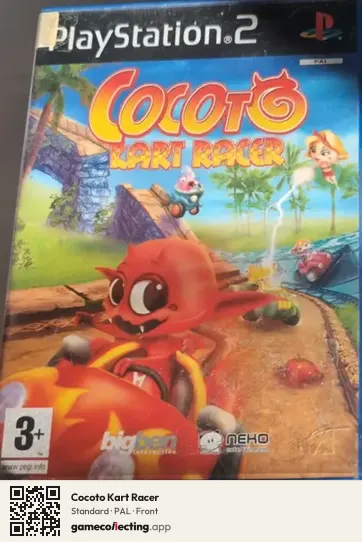 Cocoto Kart Racer PlayStation 2, PAL box front