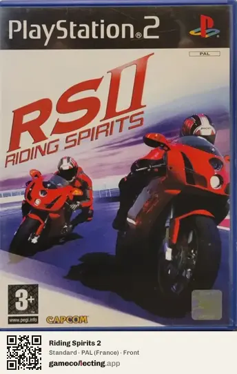 Riding Spirits 2 PlayStation 2, France box front