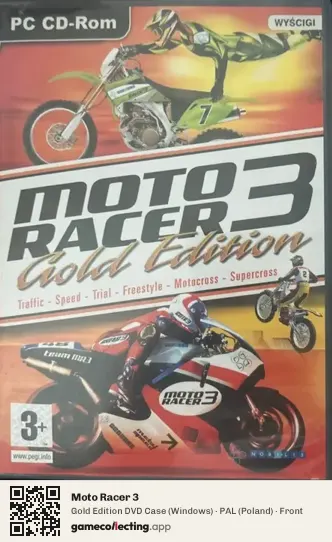 Moto Racer 3 Computer, Poland box front
