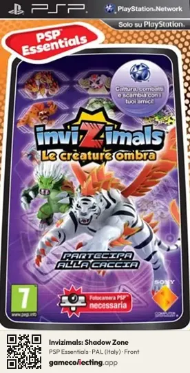 Invizimals: Shadow Zone PlayStation Portable, Italy box front