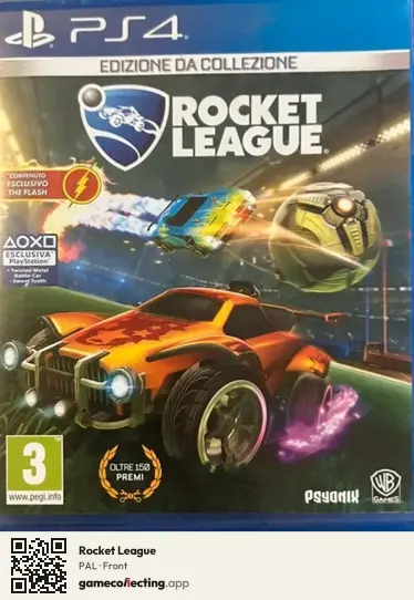 Rocket League PlayStation 4, PAL box front