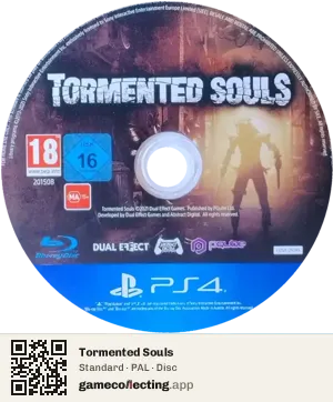 Tormented Souls PlayStation 4, PAL disc