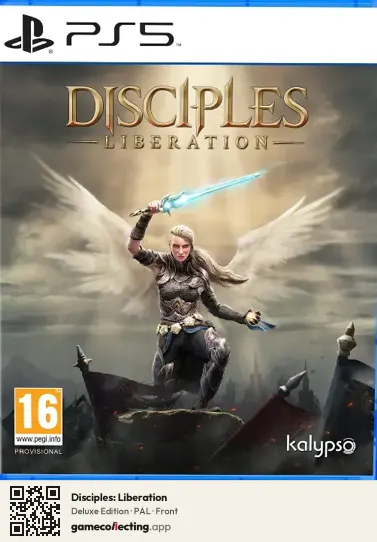 Disciples: Liberation PlayStation 5, PAL box front