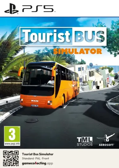 Tourist Bus Simulator PlayStation 5, PAL box front