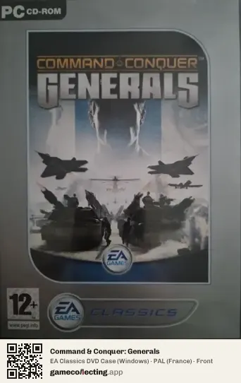 Command & Conquer: Generals Computer, France box front