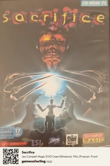 Sacrifice Computer, France box front