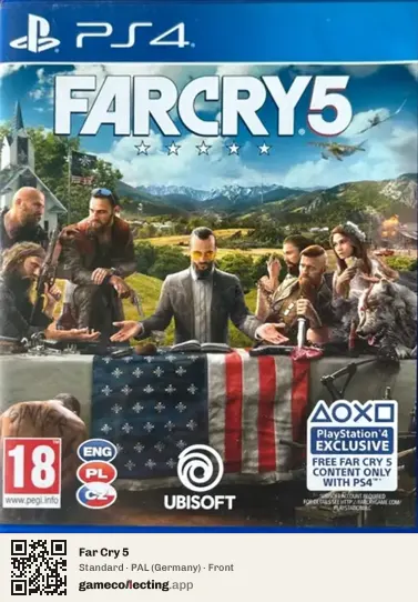 Far Cry 5 PlayStation 4, Germany box front