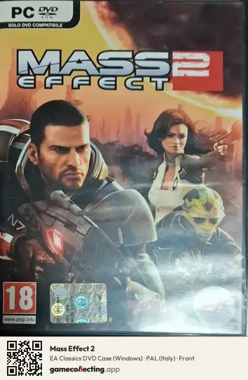 Mass Effect 2 Computer, Italy box front